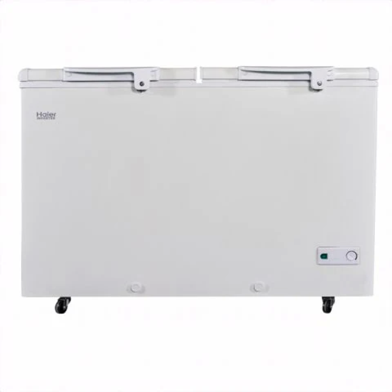 Haier Twin Cabinet Inverter Deep Freezer Model  HDF-385 INV