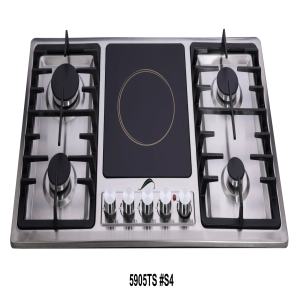 Signature 5-Burner Hybrid Kitchen Hob Model 5905TS-LPG